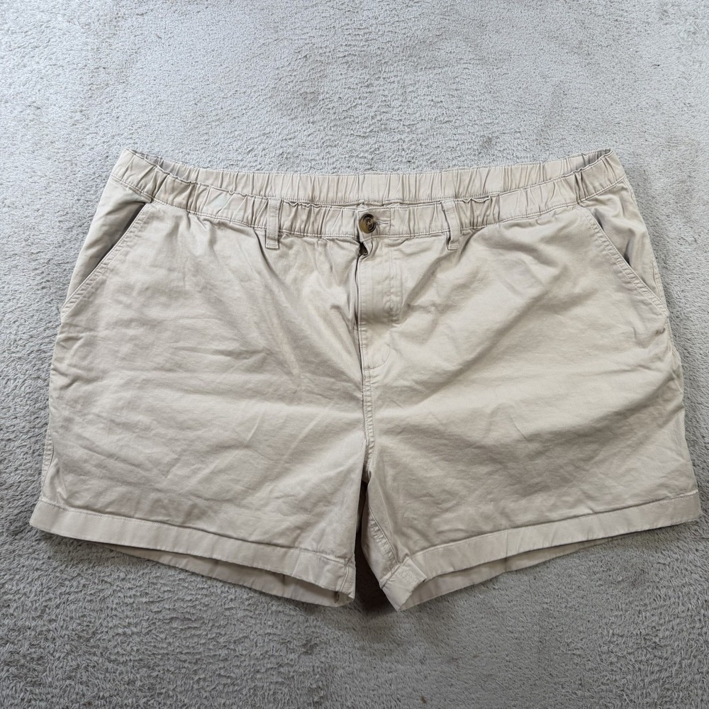 Chubbies Shorts Mens 3XL Khaki Tan Originals 5.5" Stretch Casual Cotton Chino